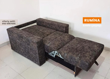 Amerikanka tipli Rumina kreslo-çarpayı modelini ilkin