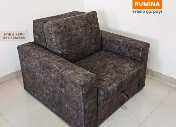 Amerikanka tipli Rumina kreslo-çarpayı modelini ilkin