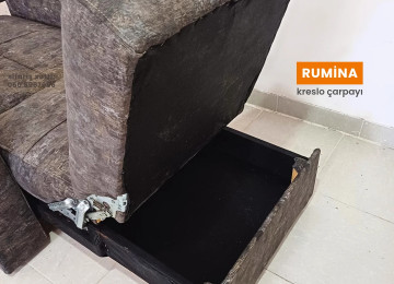 Amerikanka tipli Rumina kreslo-çarpayı modelini ilkin