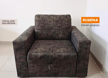 Amerikanka tipli Rumina kreslo-çarpayı modelini ilkin