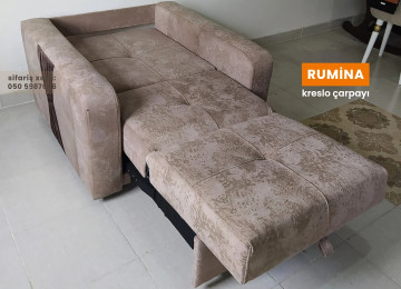 Amerikanka tipli Rumina kreslo-çarpayı modelini ilkin