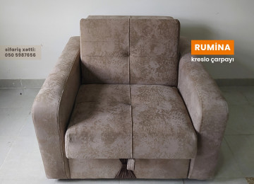 Amerikanka tipli Rumina kreslo-çarpayı modelini ilkin