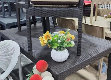 Plastik Rattan dəsti Türkiyə istehsalı Anbardan birbaşa