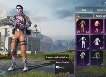 Pubg Hesabı 31 Sv Rp açıktır Silah deseni Maşın deseni