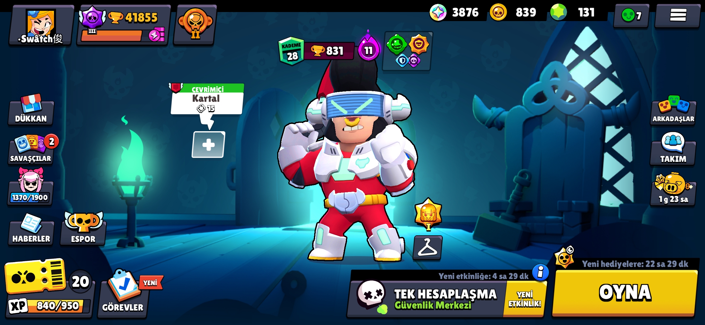 Brawl Stars hesabı satılır.Barter edilmir,4 ildir