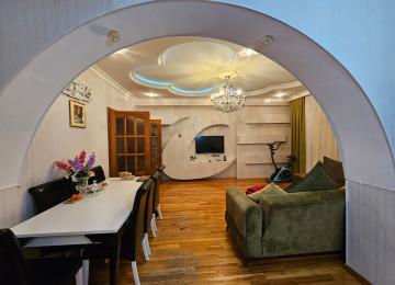 Həzi Aslanovda tam təmirli 3 otaqlı mənzil Lahiyə: - Yeni