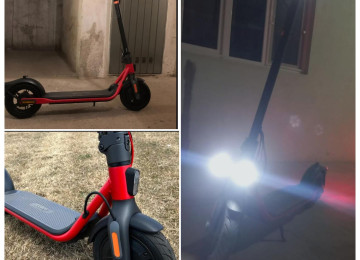 Ninebot D38 ideal vəziyyət sürət həddi 30 km/h gediş