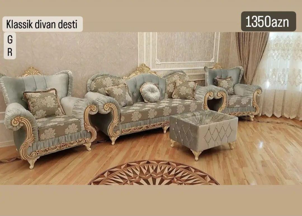 Divan kreslo dest 🔱gozel gorunuslu dest sifarisle 🔱qiymet *💥1350azn* 🔱reng
