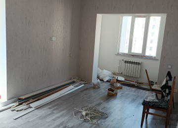 Yeni təmirli 1 otaqlı mənzil axtaranların nəzərinə! Əhmədli