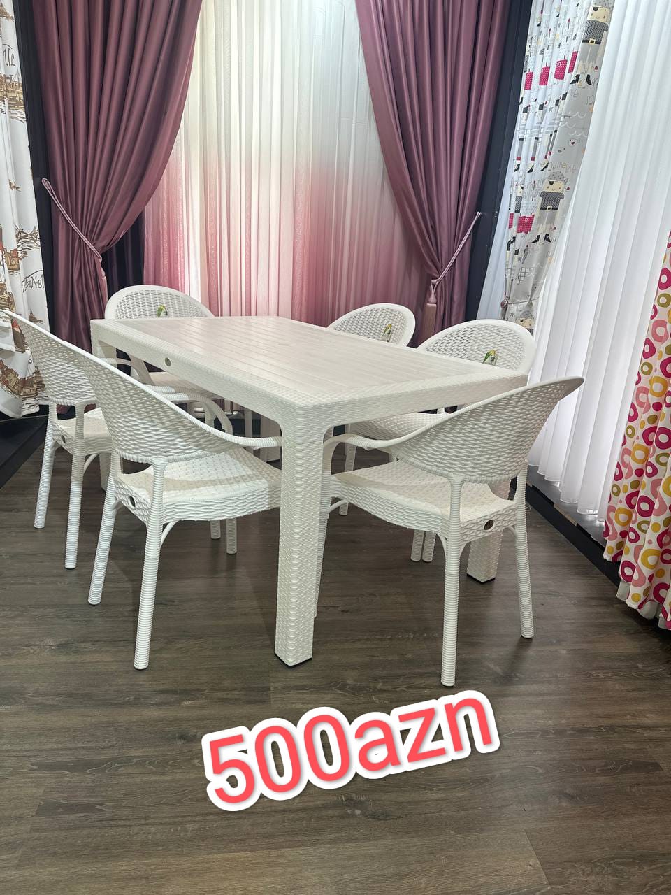 Plastik Masa dəsti Türkiyə istehsalı Anbardan birbaşa satış
