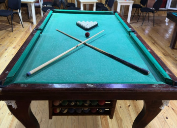 Bilyardlar 3de satilir olculeri 3.30x1.80 - 2.70x1.50 -