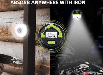 Led Kamp Fənəri Şarj Oluna Bilən Çadır İşığı Suya Davamlı