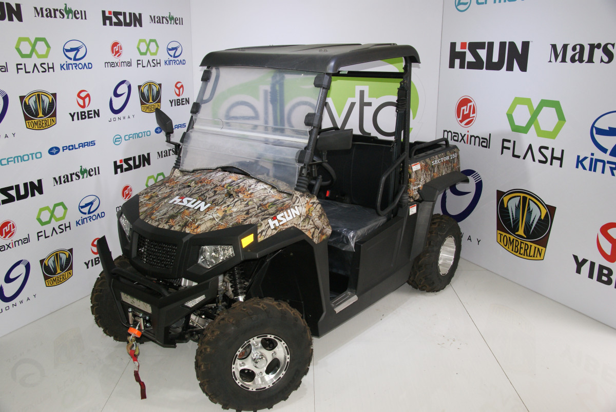 Baqqi satılır El avto HS250UTV-Sektor UTV nəqliyyat vasitəsi HiSun Utility Sektor 250 - bu,