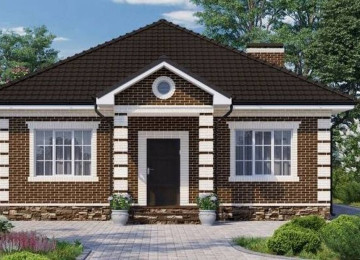 Satılır 4 otaqılı həyət evi. Şəkildə gördüyünüz evin ümumi