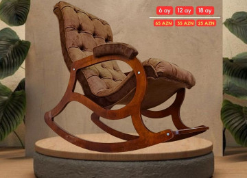 Yeni model yellənən kresloları İlkin ödənişsiz 18 ayadək