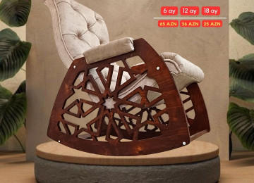 Yeni model yellənən kresloları İlkin ödənişsiz 18 ayadək