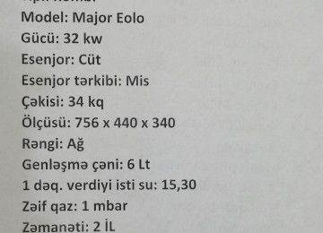 Kombi Immergas made in Italy \\--\\ Major Eolo 32 kw 2