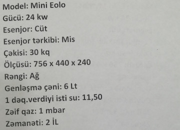 Kombi Immergas made in Italy \\--\\ Mini Eolo 24 kw 2