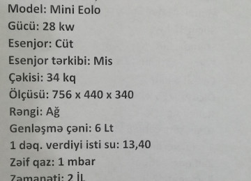 Kombi Immergas made in Italy \\--\\ Mini Eolo 28 kw 2