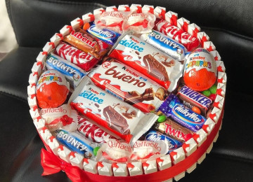 Kinder buketleri istenilen formada ve olcude sifarisle