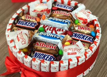 Kinder buketleri istenilen formada ve olcude sifarisle