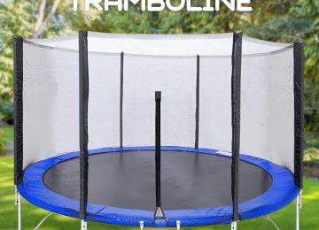 Trampoline batut sizə fitnes üçün yolunuzu sıçramağa imkan