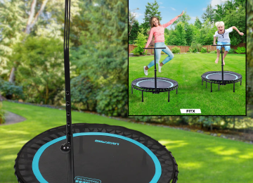 Trampoline batut sizə fitnes üçün yolunuzu sıçramağa imkan