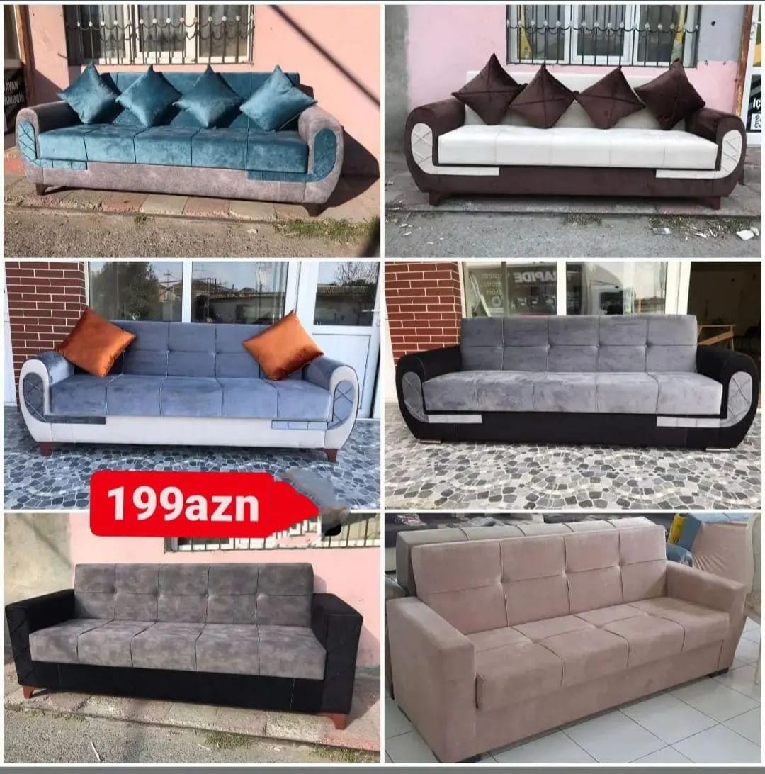Divanlar Sifarişlə hazırlanır Rəng seçimi var Açılır,