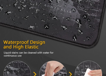 XBOSS RGB Mouse Pad Gaming 14 Rəng İşıqlı Yumşaq Sukeçirməz