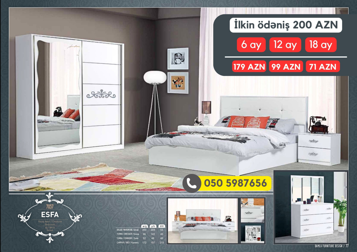 Yataq dəstləri | KREDİTLƏ AL Yeni model ecazkar yataq dəstləri tək şəxsiyyət vəsiqəsi