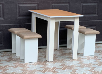 Masa və taburetka Anbardan birbaşa satış Rəng seçimi var