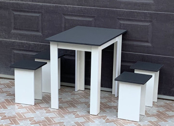 Masa və taburetka Anbardan birbaşa satış Rəng seçimi var