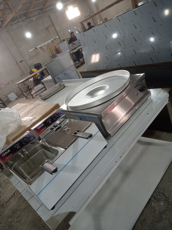 Tantuni aparatı istənilən ölçüdə restaran tipli mətbəx avdanliqlarının