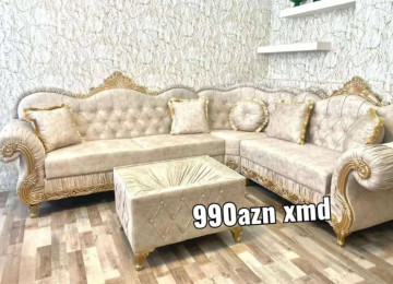 👑Leksus klassik künc divan 👑Yalnız bizdə ən sərfəli qiymətə