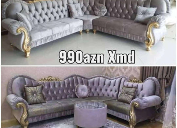 👑Leksus klassik künc divan 👑Yalnız bizdə ən sərfəli qiymətə