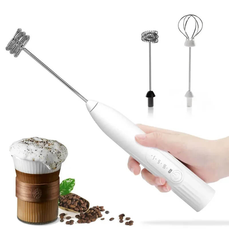 XBOSS E1 Elektrikli Mini Mikser Blender 2-si 1-də Kofe Hazırlayan Köpük Aparatı Yüksək Sürətli Yumurta Viski Hazırlayan Sarj Oluna Bilən Yenidir Şəhərdaxili Çatdırılma 3-5 Azn. Şəhərxarici