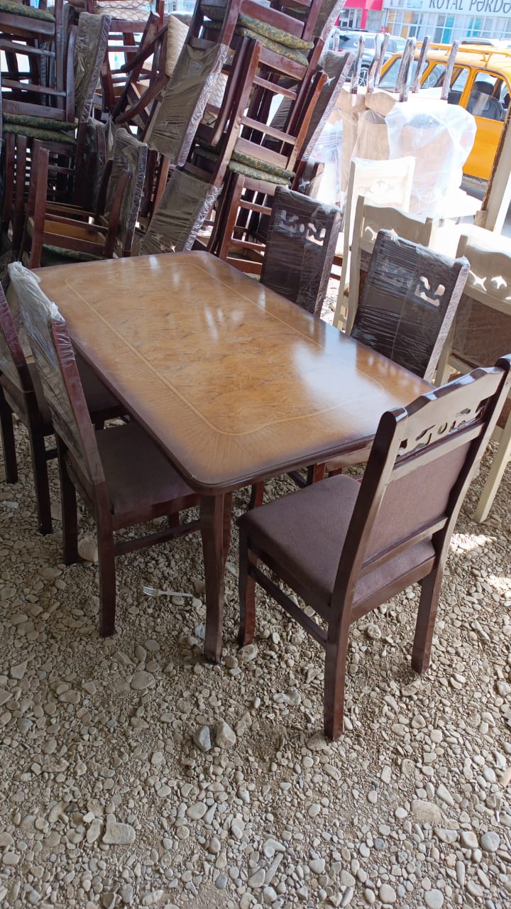 Masa və oturacaqlar Fabrik istehsalı Anbardan birbaşa satış