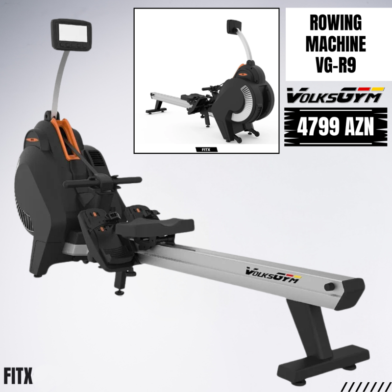 Rowing Machine Avarçəkmə Trenajoru BH Volksgym FİTX İndi tək şəxsiyyət vəsiqəsi bir kart kredit kartı və tam