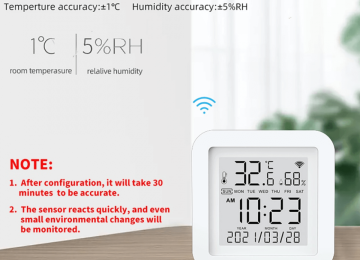 Tuya Smart WiFi Temperatur Yeni Çatdırılma var