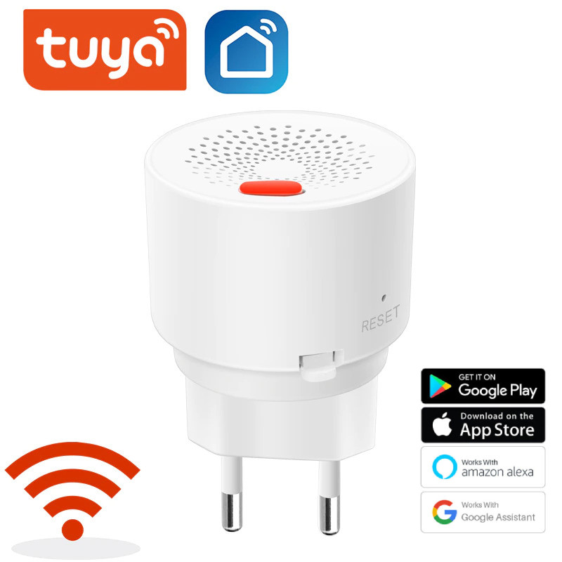 Tuya Wifi Qaz Detektoru Yeni. Çatdırılma var Siz evdə olmasanız belə eviniz