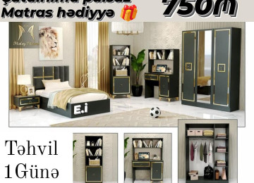 *Gənc Yataq Dəsti 750 AZN 💥* *Yeni dizayn Fərqli görünüş