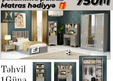 *Gənc Yataq Dəsti 750 AZN 💥* *Yeni dizayn Fərqli görünüş