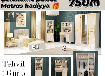 *Gənc Yataq Dəsti 750 AZN 💥* *Yeni dizayn Fərqli görünüş