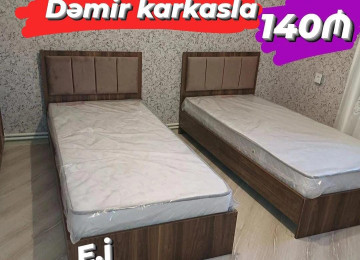 *Tək nəfərlik Çarpayı - 140AZN💥* ✔️Rəng seçimi var Ölçü