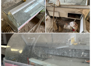 Təcili satılır. Vitrin soyuducu 2 m qazı yoxdur.Sadəcə