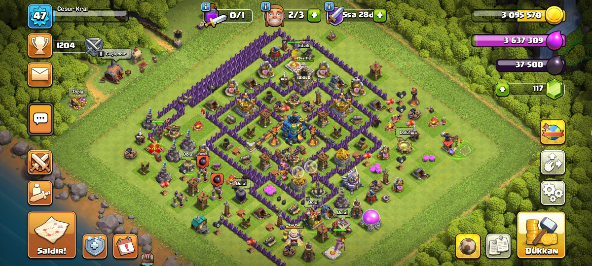 Clash of Clans Aşağıdakı Şəkillər'də Ətraflı Məlumat Var. İstəyən