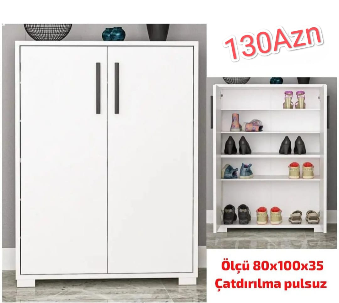 Ayaqqabı dolabı Sifarişlə hazırlanır Rəng seçimi var Ölçü