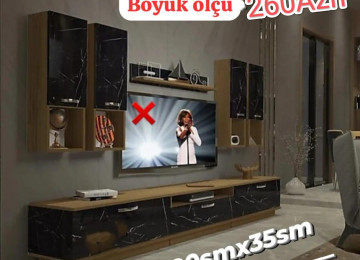 Tv stend (böyük ölçü ) Sifarişlə hazırlanır Rəng seçimi var