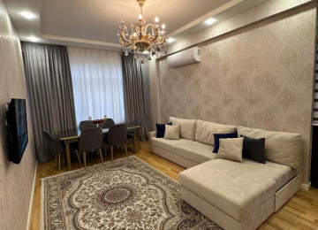 Nargilə dairəsinə yaxın, əla təmirli, 3 otaqlı mənzil