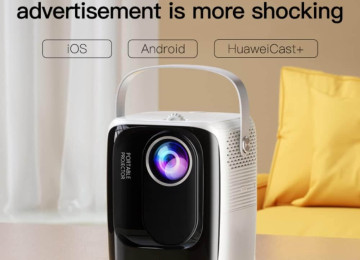 Yeni. Çatdırılma var XBOSS A1 1080p Mini Portativ Proyektor